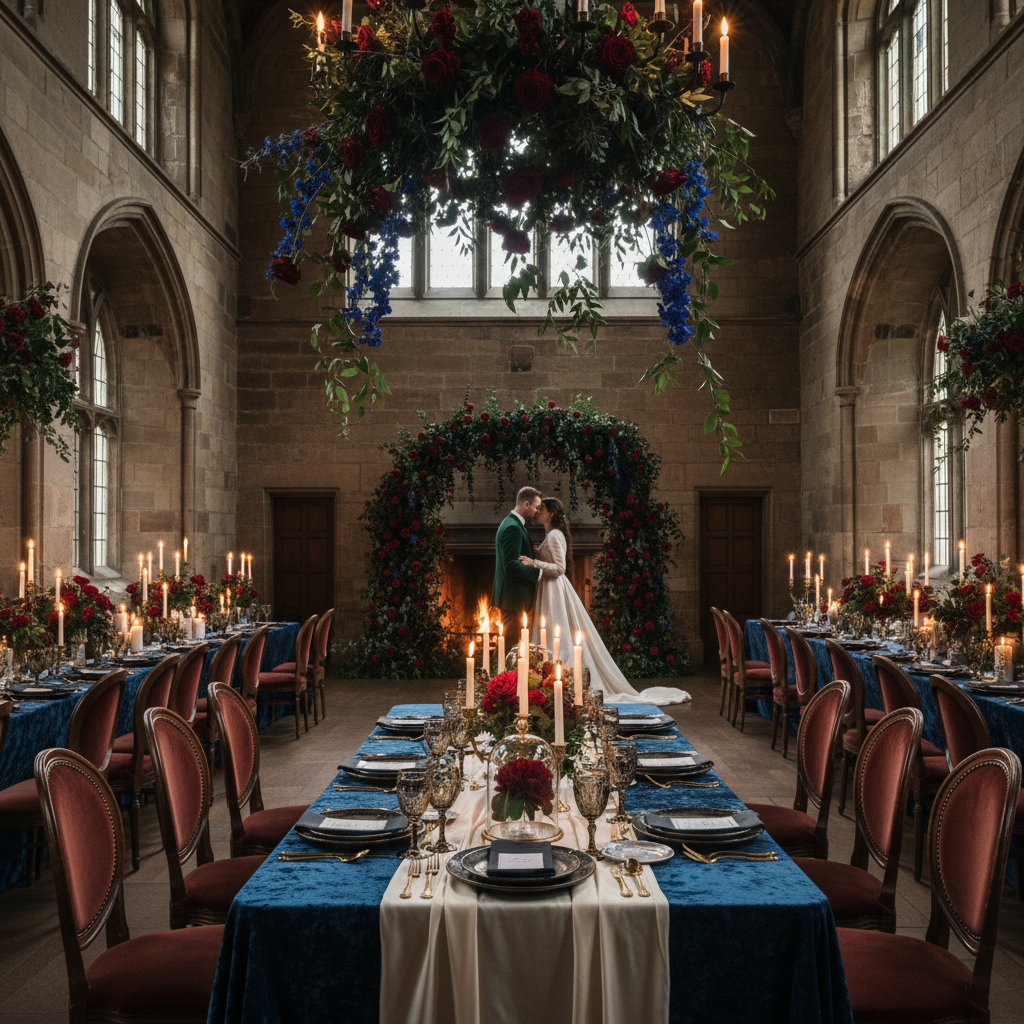 Deep Moody Scotland Historic Manor Wedding Ideas 2026 inspiration image