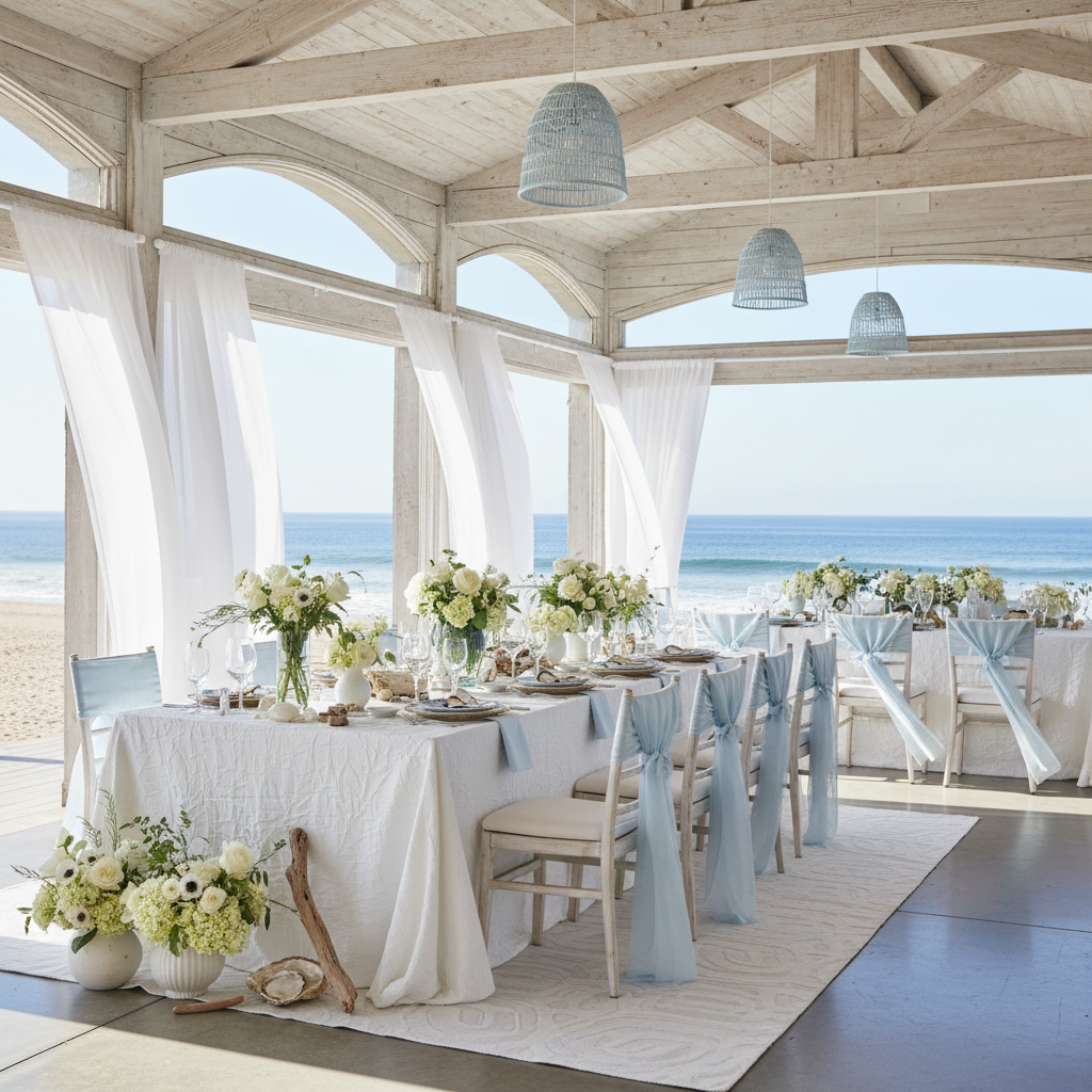 Coastal San Diego Beachfront Venue Wedding Ideas inspiration image