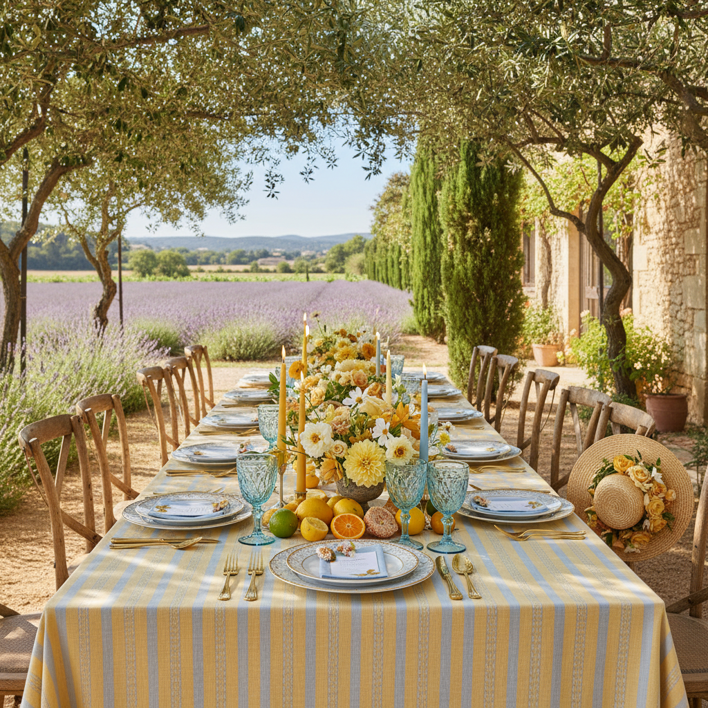 Summer Provence Garden Wedding Ideas inspiration image