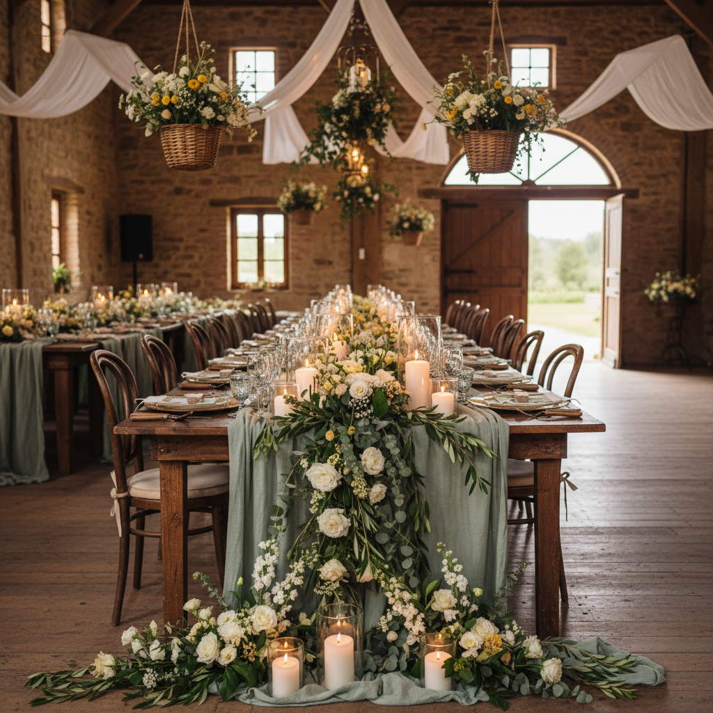 Rustic Tuscany Barn Wedding Ideas inspiration image