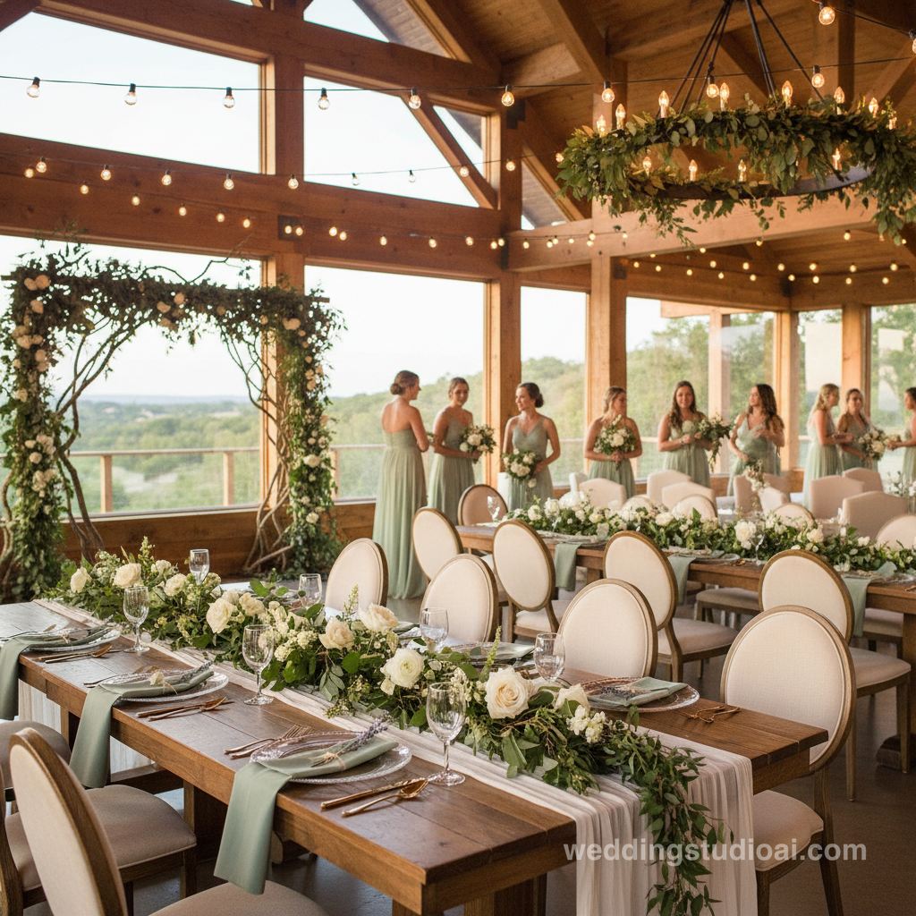 Sage Green Texas Hill Country Wedding Ideas inspiration image