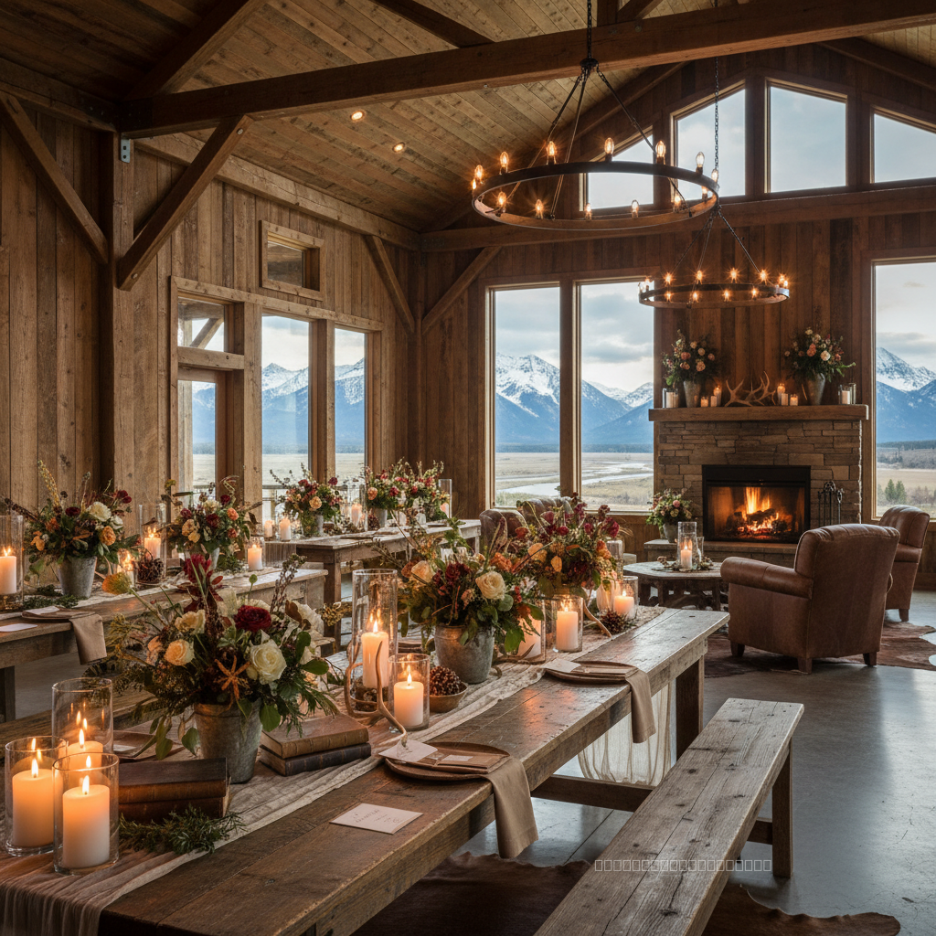 Rustic Montana Mountain Ranch Wedding Ideas inspiration image
