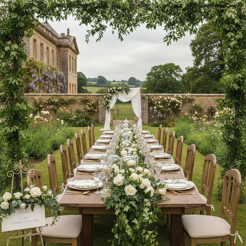 Garden Greens English Countryside Estate Wedding Ideas 2026 inspiration image