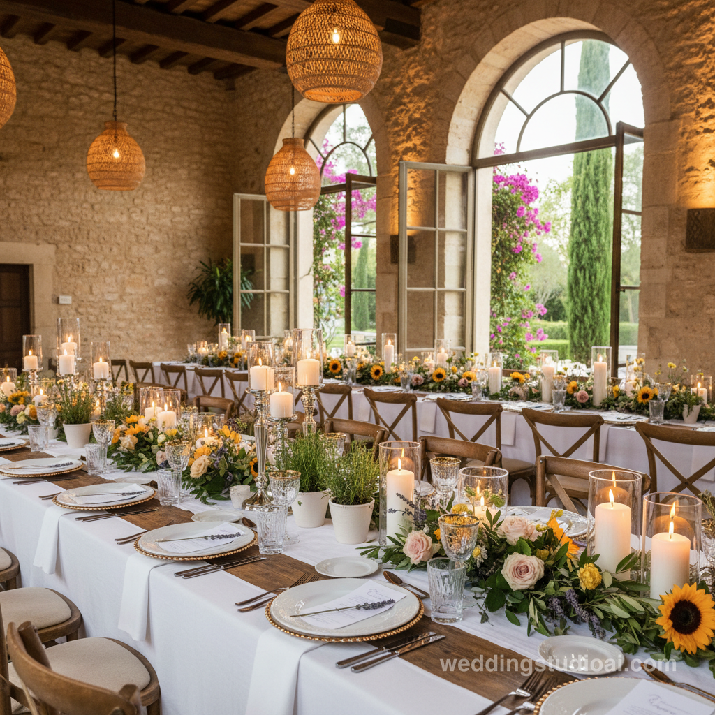 Summer Provence Provence Garden Estate Wedding Ideas inspiration image