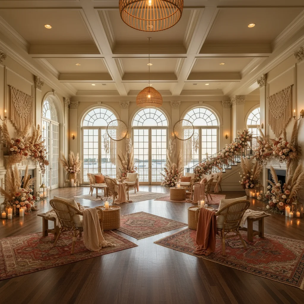 Boho wedding in Charleston