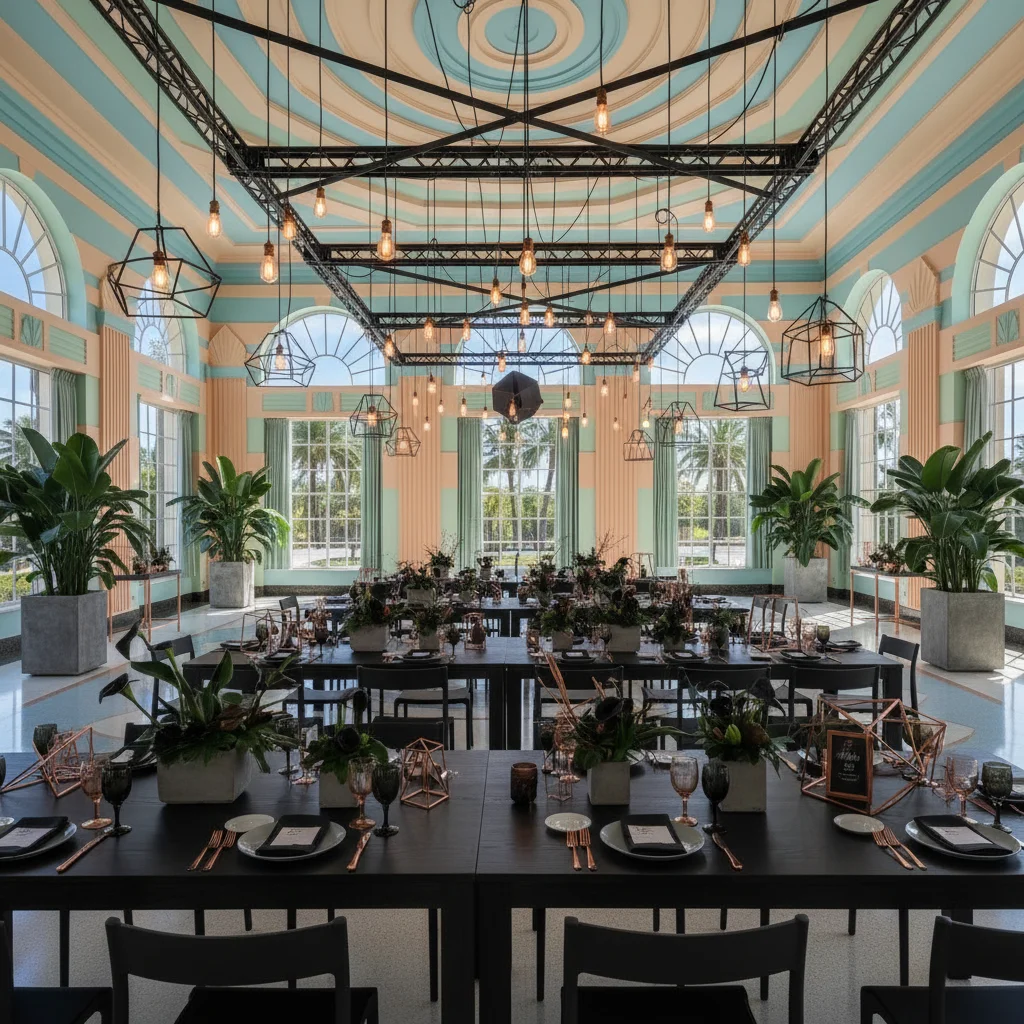 Industrial wedding in Miami