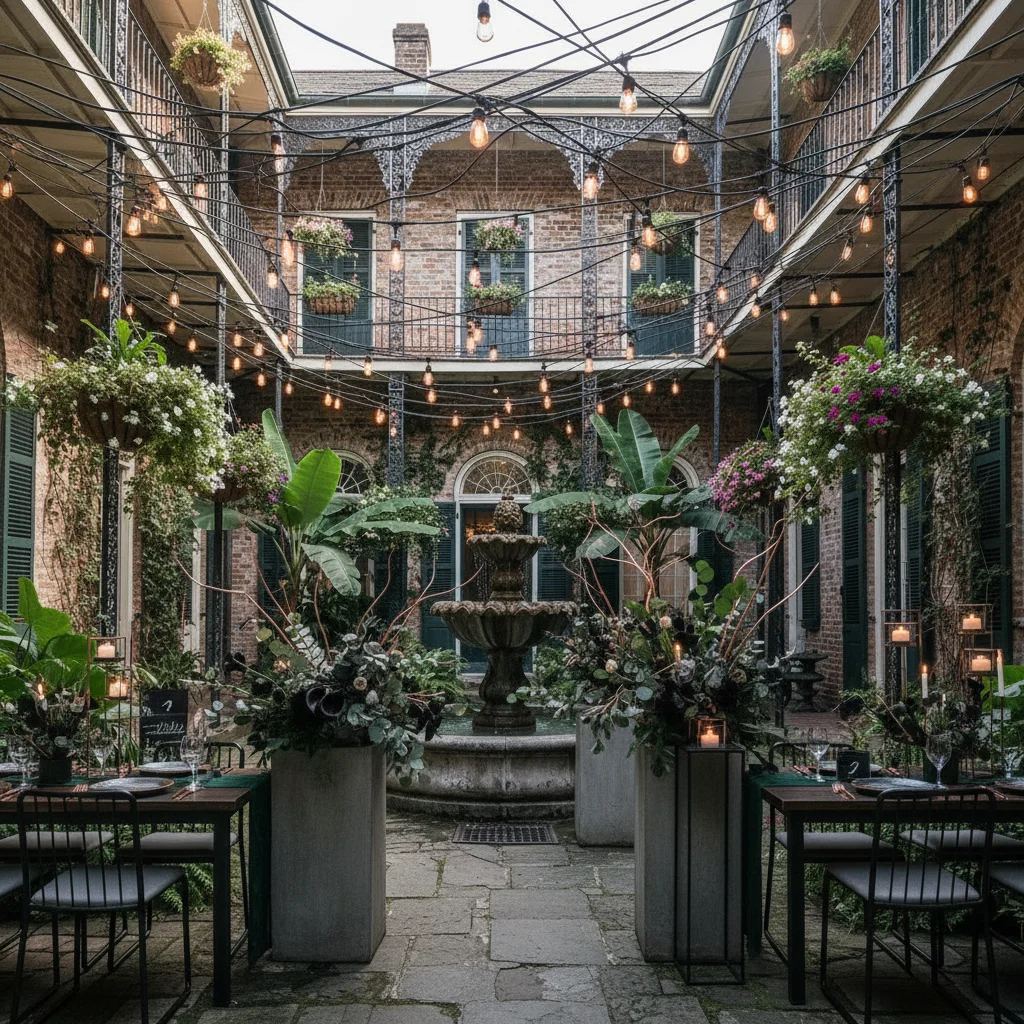 Industrial wedding in New Orleans