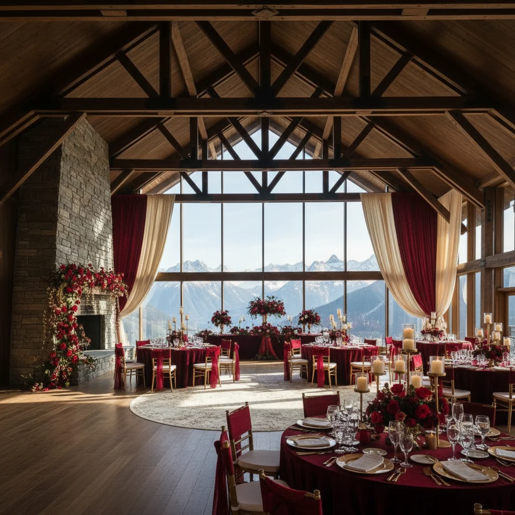 Red wedding in Denver