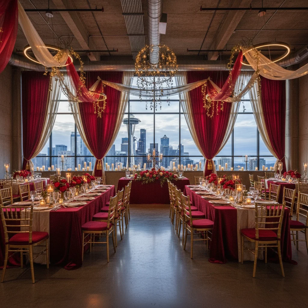 Red wedding in Seattle