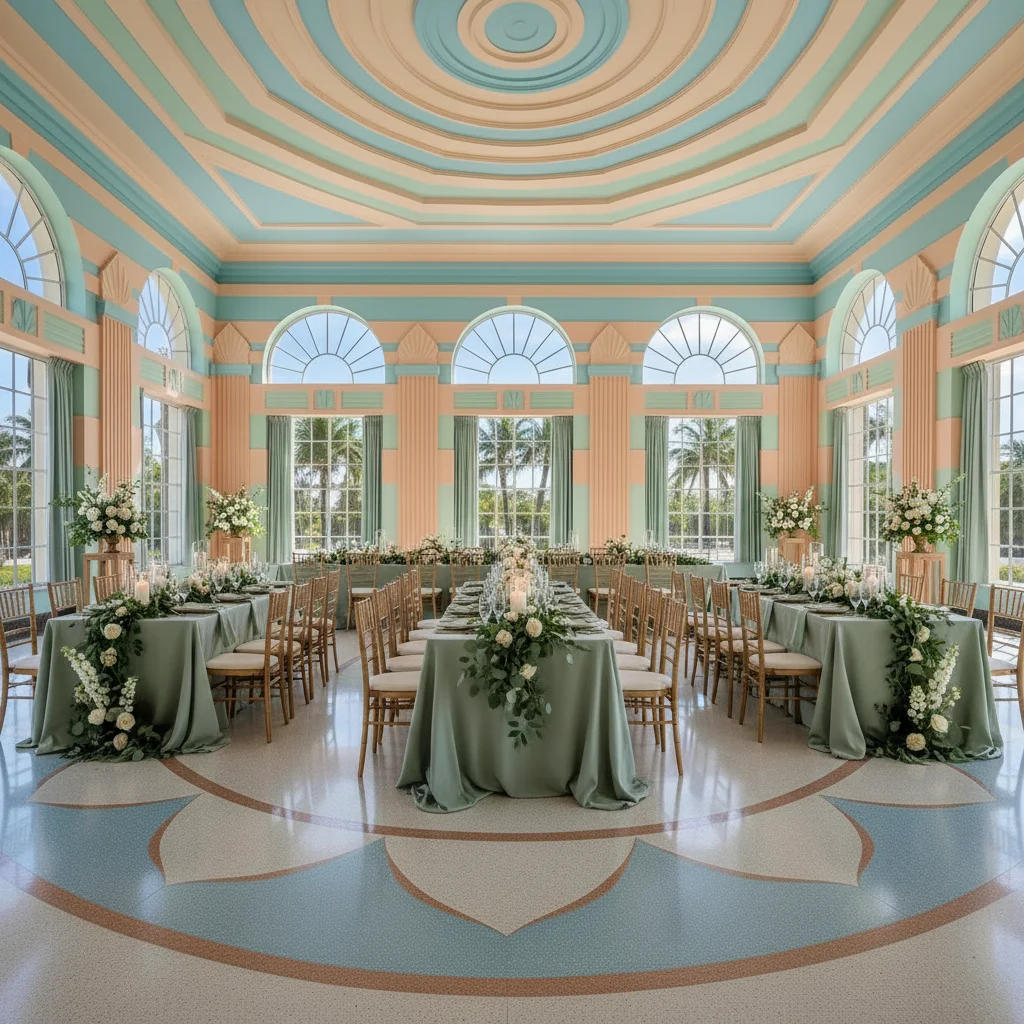 Sage Green wedding in Miami