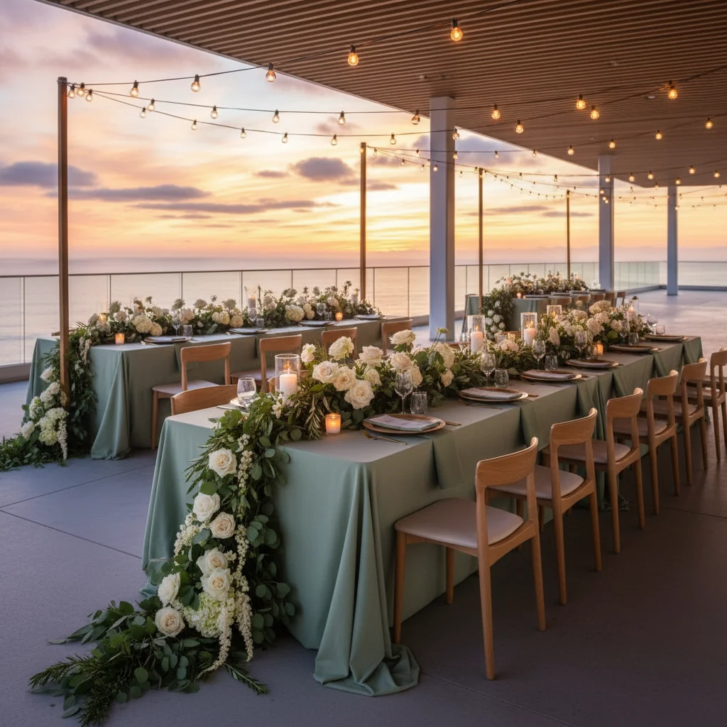 Sage Green wedding in San Diego