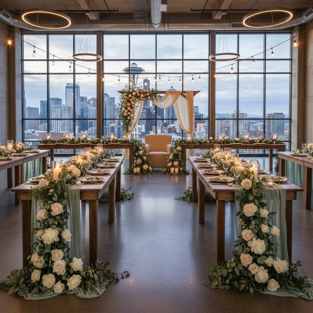 Sage Green wedding in Seattle