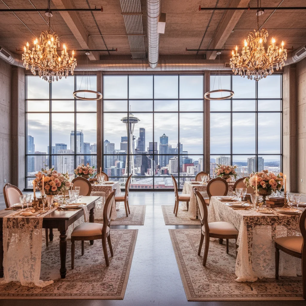 Vintage wedding in Seattle